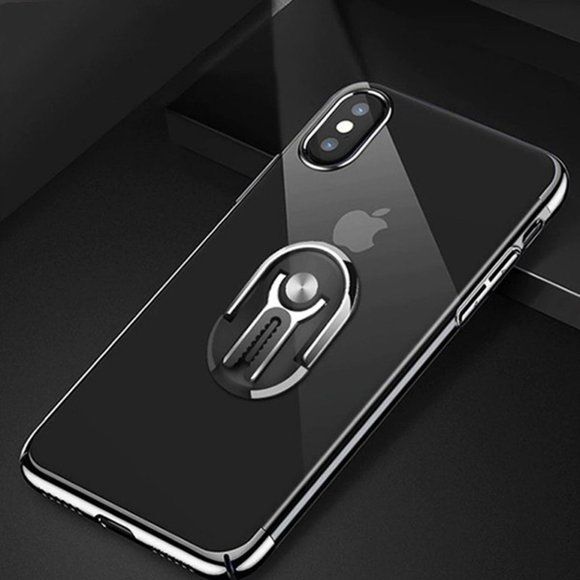 Mobile Phone Ring Holder 3 in 1 Universal Air Vent Car Phone Mount & Finger Grip - Picture 4 of 7